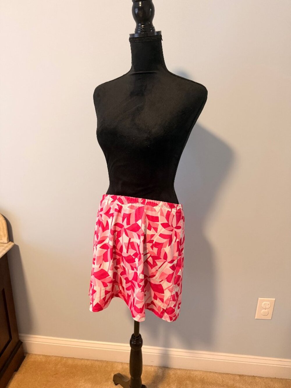 Tail Active/Tennis Skirt (Pink, White)- M